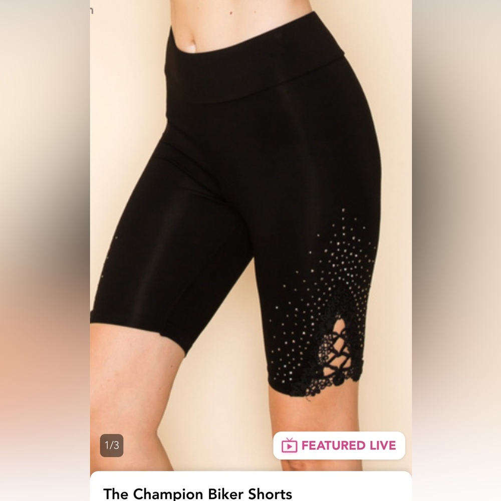 Vocal biker shorts
